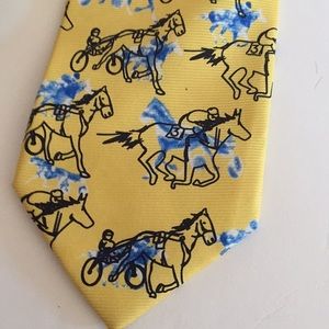 Bijoux sterner 100% Silk Racehorse Neck Tie